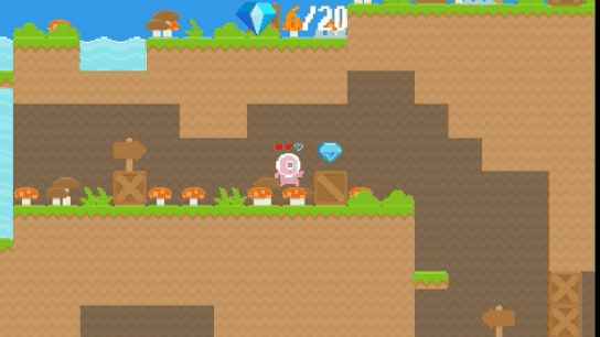 Videogioco originale pubblicato su itch.io da studente GDSchool